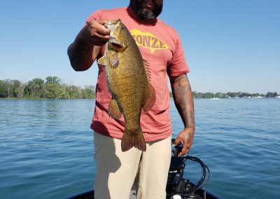 Boat fishing in Erie County